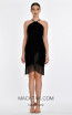Fosette Black Front Dress