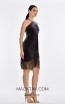 Fosette Gray Velvet Dress