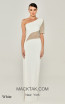 Alfa Beta B6074 White Dress