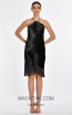 Geneve Dark Gray Mini Dress