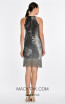 Geneve Light Gray Back Dress