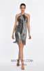 Geneve Light Gray Front Dress