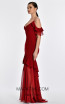 Georgette Red Side Dress