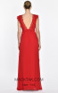 Héloïse Red Back Dress