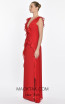 Héloïse Red Side Dress