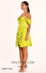 Henriette Apple Green Side Dress