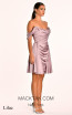 Henriette Lilac Mini Dress