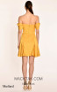 Henriette Mustard Back Dress
