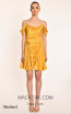 Henriette Mustard Front Dress