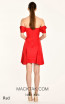 Henriette Red Back Dress