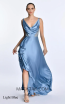 Hilaire Light Blue Front Dress