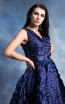 In Couture By Kiwi 4722 Navy Front Dress