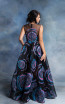 In Couture By Kiwi 4743 Black Multi Back Dress