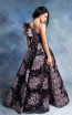 In Couture By Kiwi 4747 Black Multi Back Dress