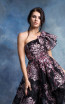 In Couture By Kiwi 4747 Black Multi Front Dress