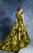 In Couture By Kiwi 4763 Yellow Black Back Dress