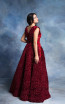 In Couture By Kiwi 4765 Wine Back Dress