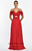 Jacqueline Red Front Dress