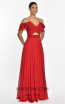 Jacqueline Red Side Dress
