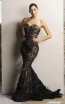 Jadore JX1097 Black Nude Front Dress