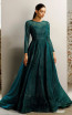 Jadore JX1116 Emerald Front Dress