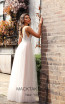 Jadore JX2099 Ivory Pink Back Dress