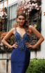 Jadore JX3001 Navy Front Dress