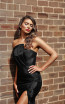 Jadore JX3002 Black Front Dress