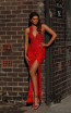 Jadore JX3019 Red Front Dress