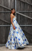 Jadore JX3025 Blue Side Dress