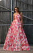 Jadore JX3025 Fuchsia Front Dress