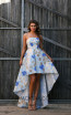 Jadore JX3026 Blue Front Dress