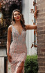 Jadore JX3035 Dusty Pink Front Dress