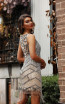 Jadore JX3036 Champagne Back Dress
