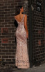 Jadore JX3045 Dusty Pink Back Dress