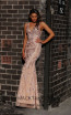 Jadore JX3045 Dusty Pink Front Dress