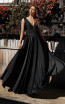 Jadore Australia JX3053 Black Front Dress