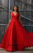 Jadore Australia JX3053 Red Front Dress