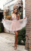 Jadore Australia JX3077 Dusty Pink Front Dress