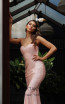 Jadore Australia JX3078 Pearl Pink Front Dress