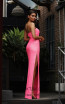 Jadore Australia JX3080 Barbie Pink Back Dress
