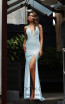 Jadore Australia JX3082 Baby Blue Front Dress