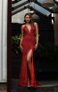 Jadore Australia JX3082 Red Front Dress