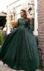 Jadore Australia JX3087 Emerald Front Dress