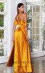 Jadore Australia JX4084 Mustard Back Dress