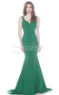 Jadore J7017 Emerald Front Dress