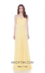 Jadore J7087 Yellow Front Dress