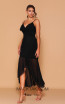 Jadore Les Demoiselle LD1118 Black Front Dress
