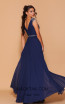 Jadore Les Demoiselle LD1062 Navy Back Dress