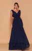 Jadore Les Demoiselle LD1102 Navy Front Dress